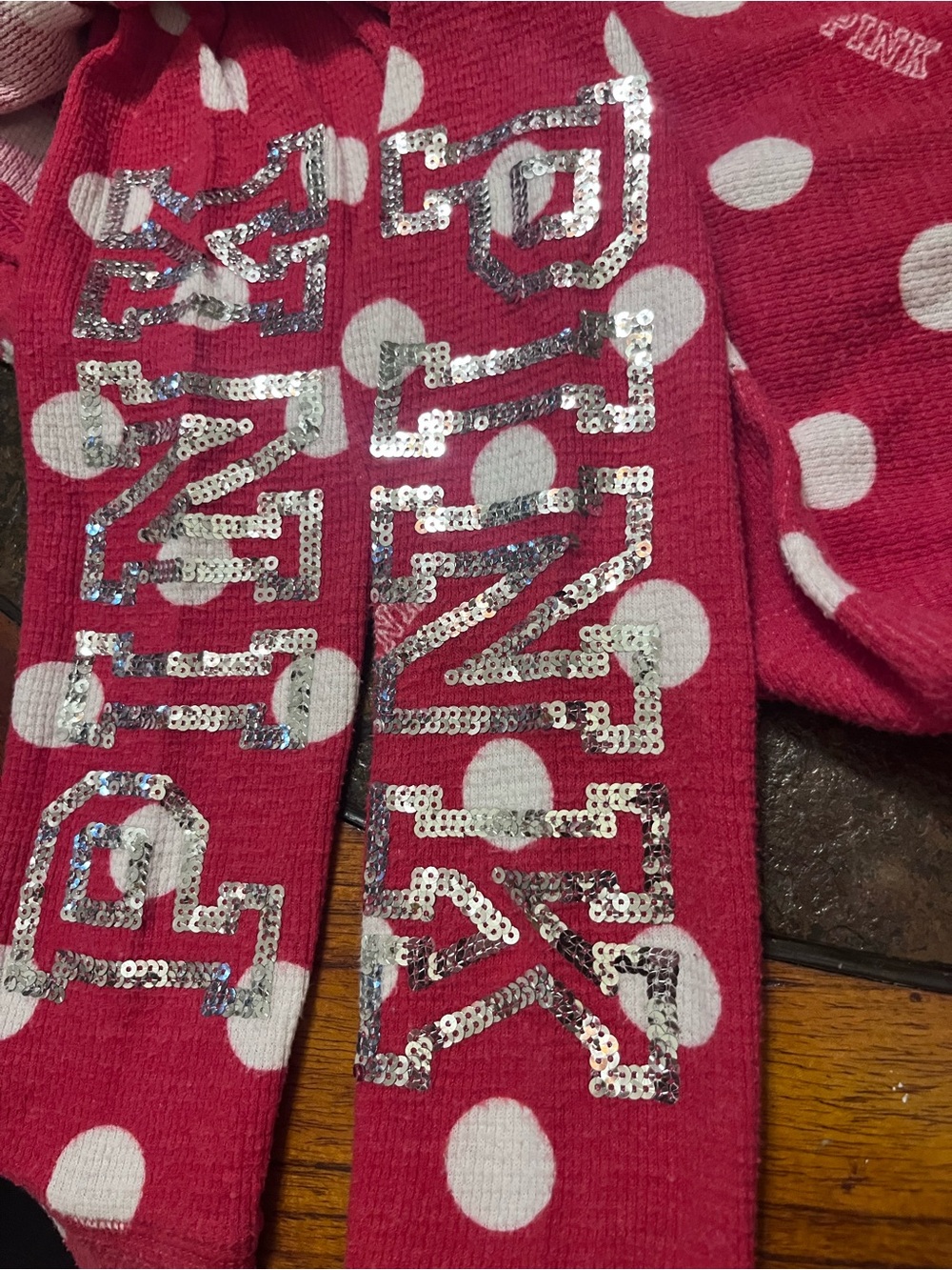 Pink Red Polka Dot Cat Jumpsuit with Silver Cat Embroidery - size S/P